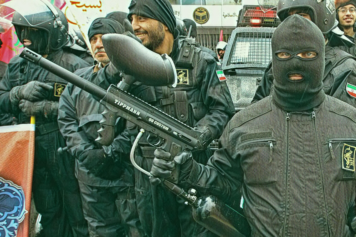 HRA urges Tippmann Sports LLC to Condemn the Iranian government’s use of its equipment in the repression of protests